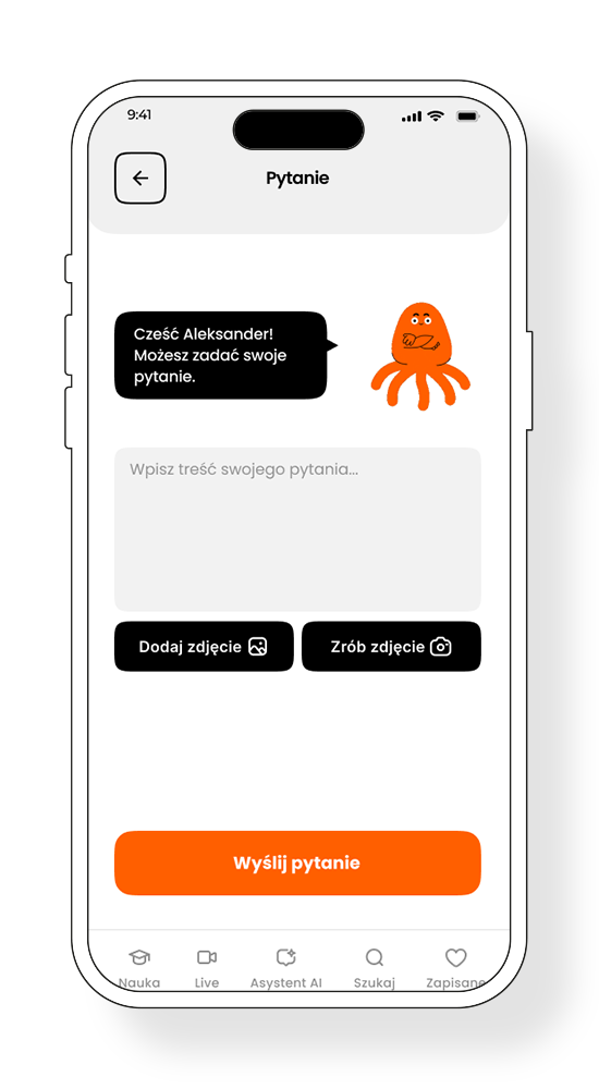 telefon z aplikacją kumamTO